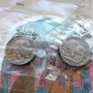 1936 Buffalo Nickel SET OF TWO (2) NIP